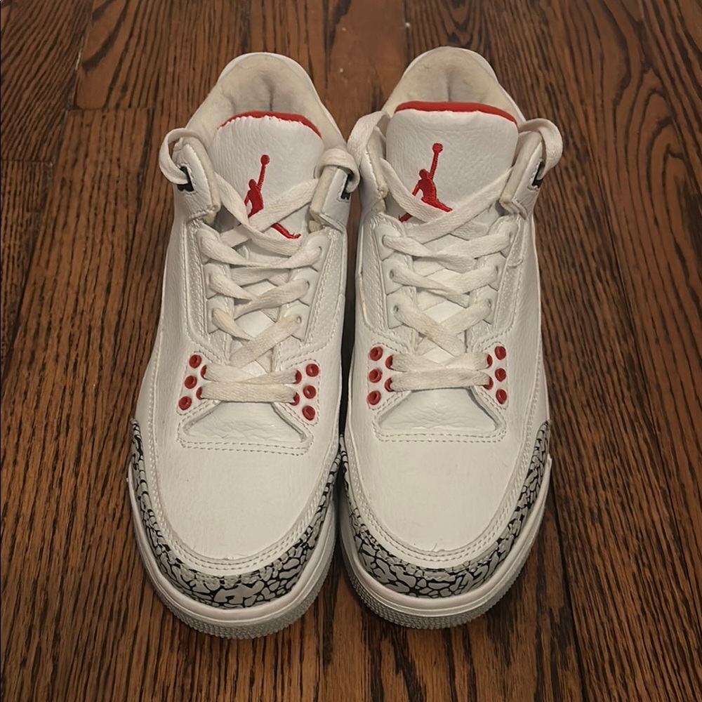 Red & White Jordan 3’s RETRO